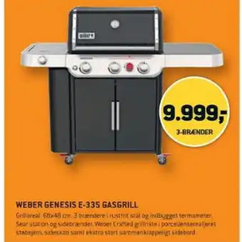 XL-BYG WEBER GENESIS E-335 GASGRILL tilbud