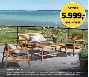 XL-BYG HALONG SOFASÆT tilbud