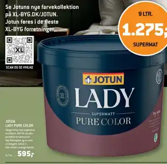 XL-BYG JOTUN LADY PURE COLOR tilbud
