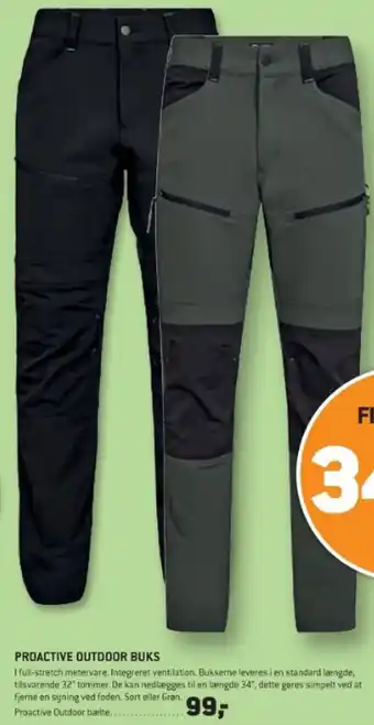 XL-BYG PROACTIVE OUTDOOR BUKS tilbud