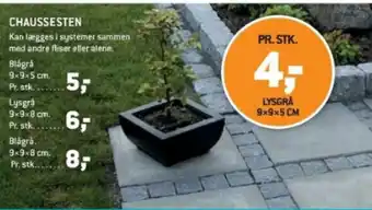 XL-BYG CHAUSSESTEN tilbud