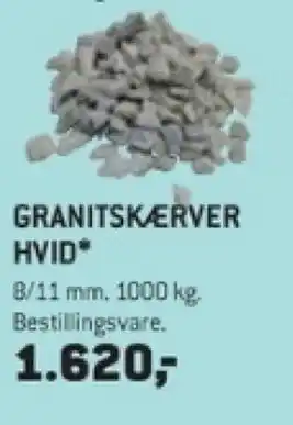 XL-BYG GRANITSKÆRVER HVID tilbud