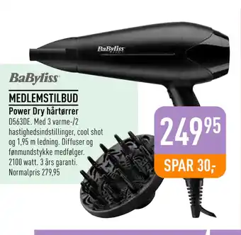 Imerco Power Dry hårtørrer tilbud