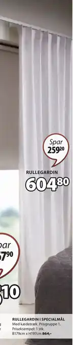 JYSK RULLEGARDIN I SPECIALMÅL tilbud