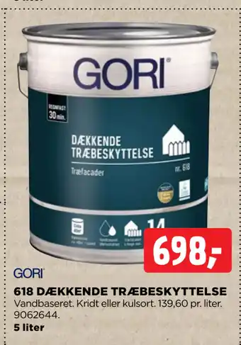 jem & fix 618 DÆKKENDE TRÆBESKYTTELSE tilbud