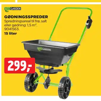 jem & fix GØDNINGSSPREDER tilbud