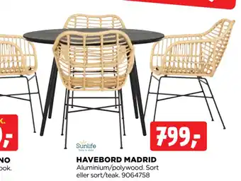 jem & fix HAVEBORD MADRID tilbud