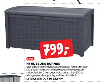 jem & fix HYNDEBOKS BORNEO tilbud