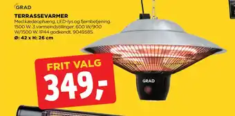 jem & fix TERRASSEVARMER tilbud