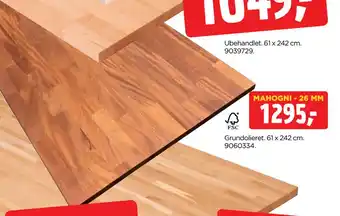 jem & fix MASSIV BORDPLADE tilbud