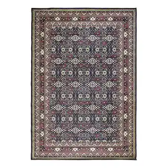 Bauhaus Tæppe Lissabon 160X230 cm sort tilbud