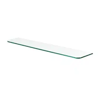 Bauhaus Dolle glashylde Glassline standard klar 800x150x8 mm tilbud