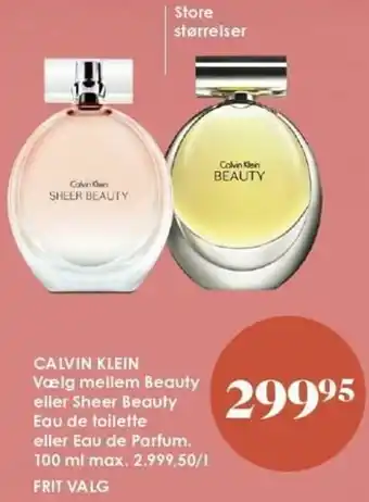 Matas Calvin Klein Vælg Mellem Beauty tilbud