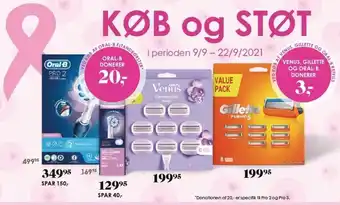 Matas Venus, Gillette Og Oral-B tilbud
