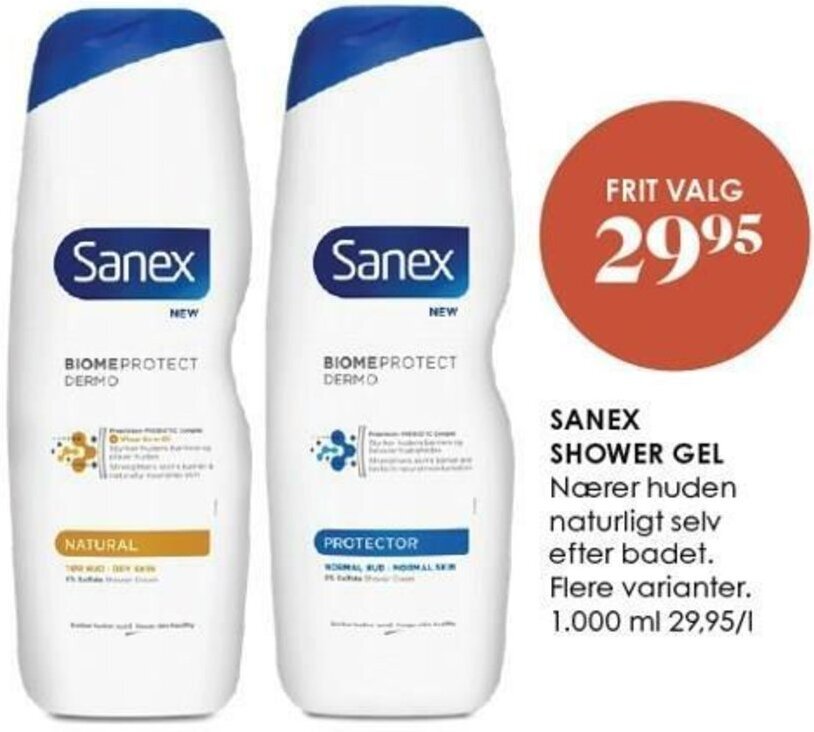Sanex Shower Gel tilbud hos Matas