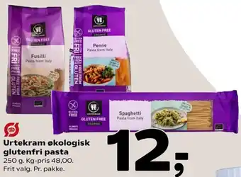 Coop 365 Urtekram Økologisk Glutenfri Pasta 250 g tilbud