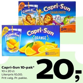 Coop 365 Capri-Sun 10- Pak tilbud