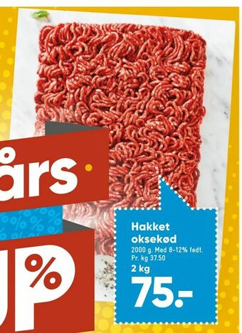 Bilka Hakket oksekød tilbud