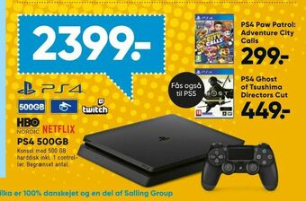 Bilka Ps4 500gb tilbud