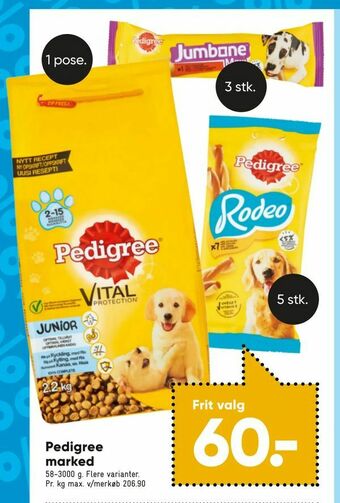 Bilka Pedigree marked tilbud