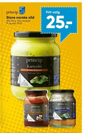Bilka Store norske sild tilbud