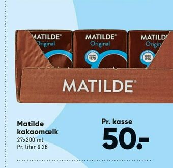 Bilka Matilde kakaomælk tilbud