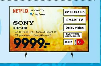 Bilka Sony Kd75x81 tilbud