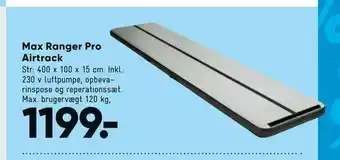 Max Ranger Pro Airtrack