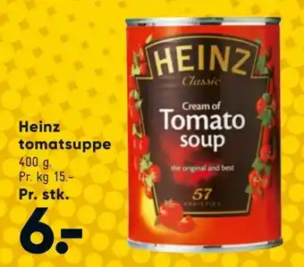 Bilka Heinz tomatsuppe tilbud