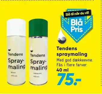 Bilka Tendens spraymaling tilbud
