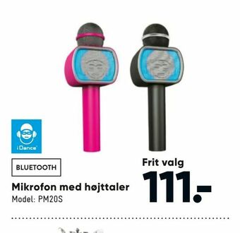 Bilka Mikrofon med højttaler tilbud