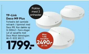 Bilka TP-Link Deco M9 Plus tilbud