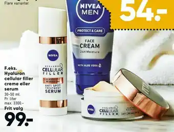 Bilka Hyaluron cellular filler creme eller serum tilbud