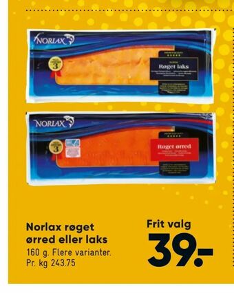 Norlax røget ørred eller laks