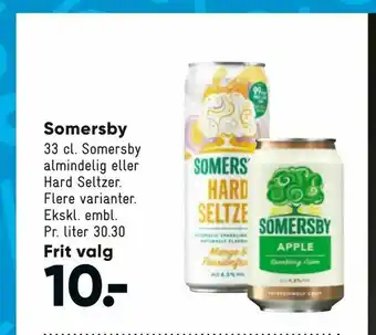 Bilka Somersby tilbud