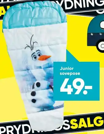 Bilka Junior sovepose tilbud