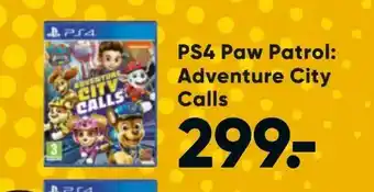 Bilka PS4 Paw Patrol: Adventure City Calls tilbud