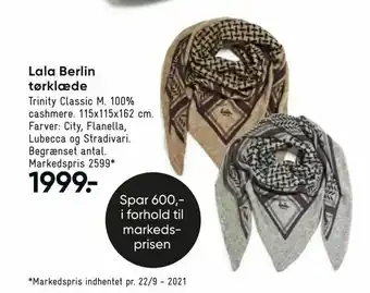 Bilka Lala Berlin tørklæde tilbud