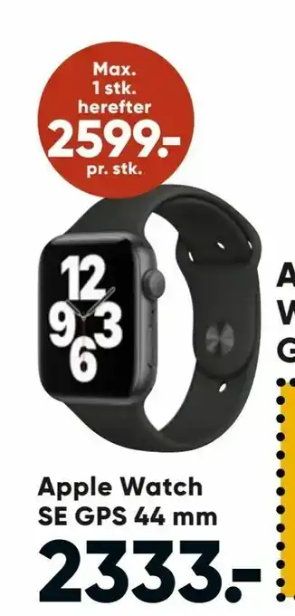 Bilka Apple Watch SE GPS 44 mm tilbud