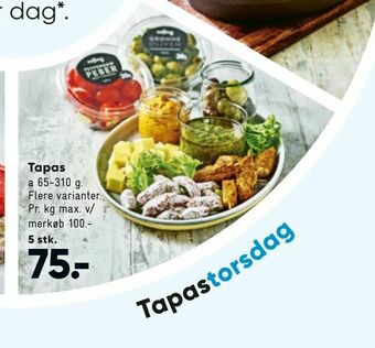 Bilka Tapas tilbud