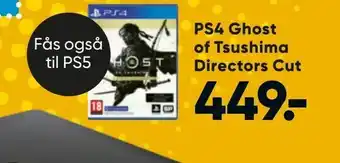 Bilka PS4 Ghost of Tsushima Directors Cut tilbud