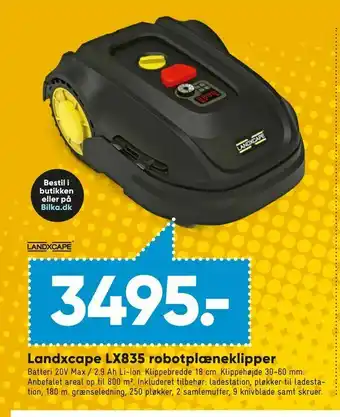 Landxcape LX835 robot plæneklipper