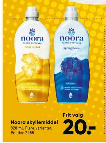 Bilka Noora skyllemiddel tilbud
