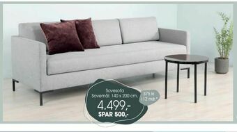 Daells Bolighus Sovesofa tilbud