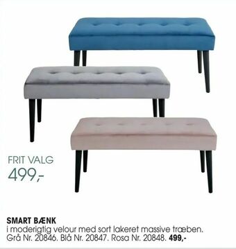 Daells Bolighus Smart bænk tilbud