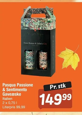 Pasqua Passione & Sentimento Gaveæske