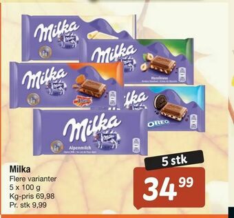 Fakta Tyskland Milka tilbud