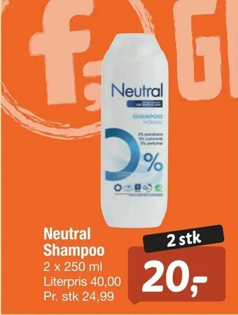 Fakta Tyskland Neutral Shampoo tilbud