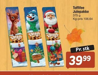 Fakta Tyskland Toffifee Julepakke tilbud
