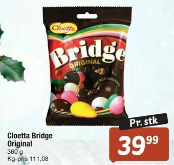 Fakta Tyskland Cloetta Bridge Original tilbud